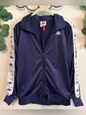 Kappa Banda Dullo Navy/Purple Track Jacket🔥